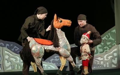 Nauryz is celebrated at the State Puppet Theater in Almaty